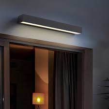 Minimalist Strip Waterproof LED Black Modern Outdoor Wall Washer Light |  Lumpaz