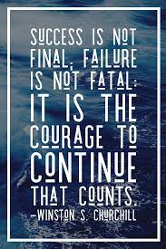 Success Is Not Final Failure Is Not Fatal It Is The Courage To Conti Success Is Not Final Inspirational Quotes Background Inspirational Quotes About Success