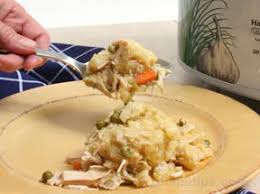 Cooking chicken and cooking biscuits. Slow Cooker Chicken With Rice Recipe Recipetips Com