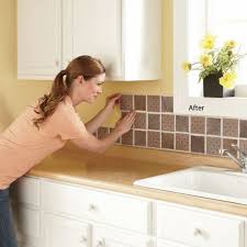 This is the video to watch. Self Adhesive Backsplash Tiles Save Money On Kitchen Renovation