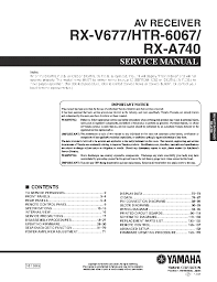 Just a little fee or free, you can download them immediately. Yamaha Rx V677 Htr 6067 Rx A740 Sm Service Manual Download Schematics Eeprom Repair Info For Electronics Experts