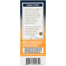 Zarbees Naturals Childrens Cough Syrup With Dark Honey