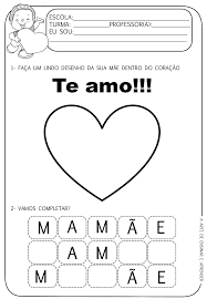 O tema dia das mães realmente é maravilhoso para se trabalhar, não há aquela criança que não fique empolgada quando fala da mamãe. Atividades Prontas Tematica Mae Atividades Do Dia Das Maes Atividades Para Educacao Infantil Educacao Infantil