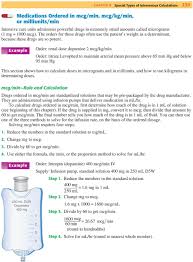 68 Explanatory Levophed Dosing Chart