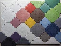 Uniquely shaped and fitting together like a puzzle, these tiles are surprisingly also fun and colorful. Flaster Concrete Tiles From Ivanka Architonic