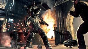 When inside the gcpd, just after you pass the 8. 4k Wallpaper Batman Arkham City Wallpaper 2048x1152