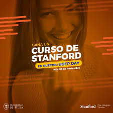 ÚLTIMA OPORTUNIDAD! 🚨🙌 Asiste al #UDEPDay del 09 de noviembre y podrás  ganar una beca para el curso Stanford Honors Academies de Stanford  Pre-Collegiate Studies. 🙋‍♀🙋‍♂ Sortearemos un curso por un valor