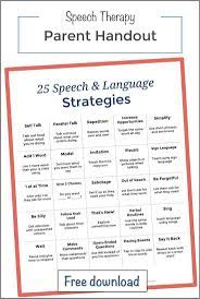 25 Strategies Speech Therapy At Home Providing Early Language Development Han Early Intervention Speech Therapy Speech And Language Language Therapy Activities
