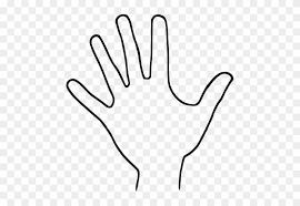 Handprint stock vectors, clipart and illustrations. Right And Left Hand Print Outline For Kids Right And Left Hand Print Outline For Kids Free Transparent Png Clipart Images Download