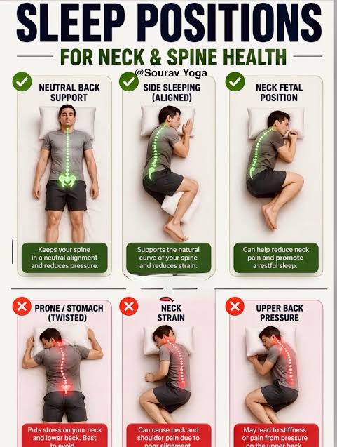Most people don't realize this... Your sleep position is either healing  your spine... or slowly damaging it every single night. You can stretch.  You can train. You can fix your posture during
