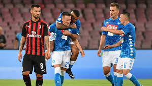 Napoli's win dents ac milan's title hopes (0:34) matteo politano's strike is the difference as napoli beats an ac milan side without zlatan ibrahimovic. Napoli 3 2 Milan Report Ratings Reaction As Partenopei Pull Off Breathtaking Comeback 90min