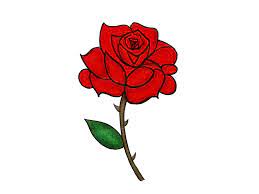 You can also unwind the center bed to open the rose up more. Free Rose Cartoon Pictures Clipartix