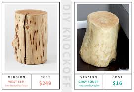 We source the highest quality petrified wood available. Tree Stump Side Table Diy Gray House Studio