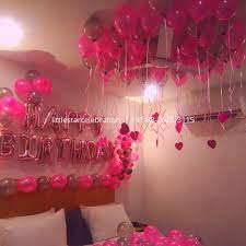 Romantic Decoration For Couple At Oyo Rooms Romantic Decor Birthday Room Decorations Romantic Room Decoration