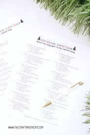 Test your knowledge with our free online and printable christmas quizzes! Christmas Carol Quiz Game The Crafting Chicks