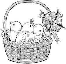You can print or color them online at getdrawings.com for absolutely free. Vintage Easter Coloring Pages Cute Easter Chicks In Basket Easter Coloring Pages 613x599 Easter Colouring Coloring Pages Christmas Coloring Pages