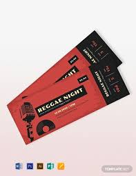 Instantly Download Music Concert Event Ticket Template Sample Example In Microsoft Word Doc In 2020 Event Ticket Template Concert Ticket Template Ticket Template