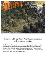 There are so many good ww2 fps games available that new entries have gotten more creative. Combat Patrol World War Ii Board Game Boardgamegeek