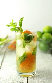 Orange Mojitos Cocktail Honey And Birch Refreshing Cocktail Recipe Refreshing Rum Cocktails Refreshing Cocktails
