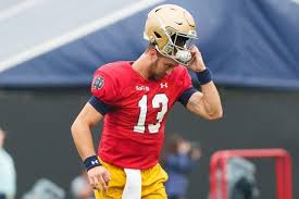 With CJ Carr in command, Notre Dame football could follow NFL trend