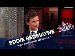 A bit of disbelief mixed with pure delight: Eddie Redmayne Shows Off His Wand Skills Youtube