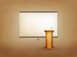 Freebie Podium With Projector Screen Psd Web Design Freebies Projector Screen Design Goodies