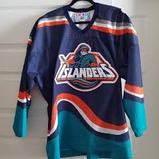 The backs of the jerseys featured. Ccm Other New York Islanders Fisherman Jersey Large Poshmark