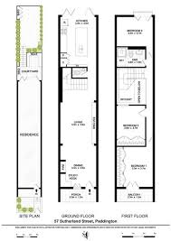 57 Sutherland Street Paddington Nsw 2021 House For Sale 2012612561 Ground Floor Plan Narrow House Long House