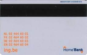 Cu ing home'bank stii exact ce se intampla in conturile tale! Bank Card Ing Home Bank Ing Bank Belgium Col Be Gm 0011 02