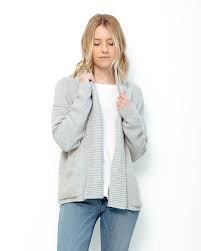 Nation Ltd Murray Hill Cardigan Heather Grey Mod Ethico