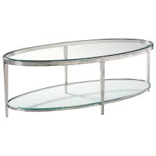 Glass top coffee table a beautiful coffee table. Hancock Moore H M Occasional 613152925 Jinx Nickel Cocktail Table Oval Baer S Furniture Cocktail Coffee Tables