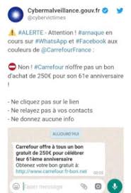 Historique de la cotation sur euronext paris, graphique, actualités, consensus des analystes et informations boursières. Attention Carrefour Ne Fait Pas Gagner De Bon D Achat De 500 Euros