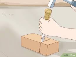 The though of being able to chop a brick in half with a chisel does seem a little far fetched and to make a nice sharp and clean cut can seem almost impossible, until you discover. How To Cut Brick 9 Steps With Pictures Wikihow