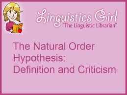 The Natural Order Hypothesis Definition And Criticism Linguistics Girl English Verbs Prepositional Phrases English Adjectives