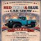Red White & Blue Car Show