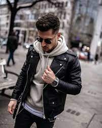 11 Cool Leather Jackets Mix And Match Ideas For Manly Looks Fashions Nowadays Leather Jacket Street Style Leather Jacket Outfit Men Leather Jacket Style