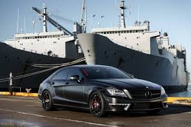 Matte Black Mercedes Benz Cls63 Amg S By Mode Carbon Cls 63 Amg Mercedes Benz Cls Black Mercedes Benz