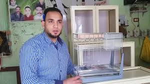 طريقة تركيب الترولى في قطعة مطبخ بشكل سهل جدا في برنامج تعلم الالمنيوم مع حازم الهنداوي Youtube