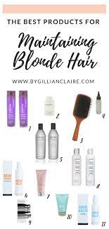 The Best Products For Maintaining Blonde Hair Blonde Hair Care Maintaining Blonde Hair Dyed Blonde Hair