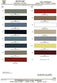 1964 Chevelle Paint Codes Chevy Corvair Chevrolet Paint Code