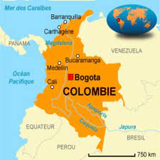 Toutes les cartes de la colombie. Carte Colombie