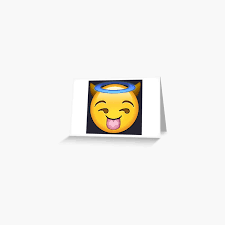 Baddie Emoji Greeting Card for Sale by Pizzaboy! Merch Store 