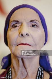 Alicia Alonso attends Roger Salas' new book press conference at Canal...  News Photo