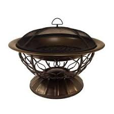 This fire pit does not come with any outdoor cover, but there is one for it, the catalina creations all weather. Catalina Creations Ornate Fire Pit Ad290 At The Home Depot Cool Fire Pits Wood Burning Fire Pit Outdoor Fire Pit