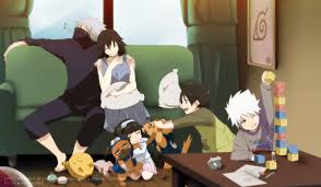 Kakashi S Family Fan Made Naruto Shippuden Anime Anime Family Kakashi