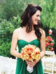 Greenery was selected as the pantone color of the year 2017 and the bridal industry has taken note. 67 Trendy Emerald Green Wedding Ideas Weddingomania