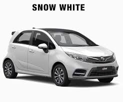 Jet grey, snow white, ruby red, ocean blue and armour silver. New Proton Iriz 2019 Colour Firdaus Proton Sales Facebook