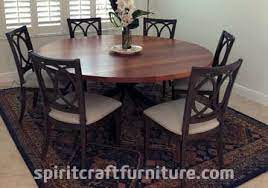 Correll t456 table truck for 48 to 72 round folding tables. Round Custom Made Solid Wood Dining Conference Tables