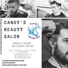 Find the best mens hair salons on yelp. Candy Beauty Salon Candy S Beauty Salon Monday S Tuesday Men Haircut 8 1103 E Tropicana Las Vegas Nv 89119 702 778 3900 Info Candybeautysalon Co Www Candybeautysalon Co Fb Candy Beauty Salon Facebook