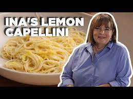 The recipe shared by alfredo mozzetti, current owner of alfredo di roma in rome, actually has a different order to the ingredients and starts out with learning to use the right amount of cooking water for the pasta to ensure their is enough starch in it after cooking the pasta. The Easiest Lemon Pasta Recipe With Ina Garten Food Network Youtube Lemon Pasta Lemon Pasta Recipes Food Network Recipes